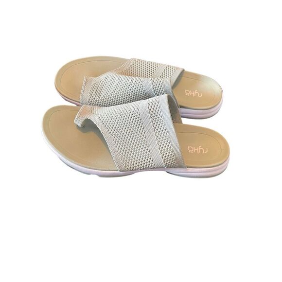 Ryka Womens Light Green Fabric Knit Margo Toe Ring Slip On Sandal Size 7 - Picture 11 of 14